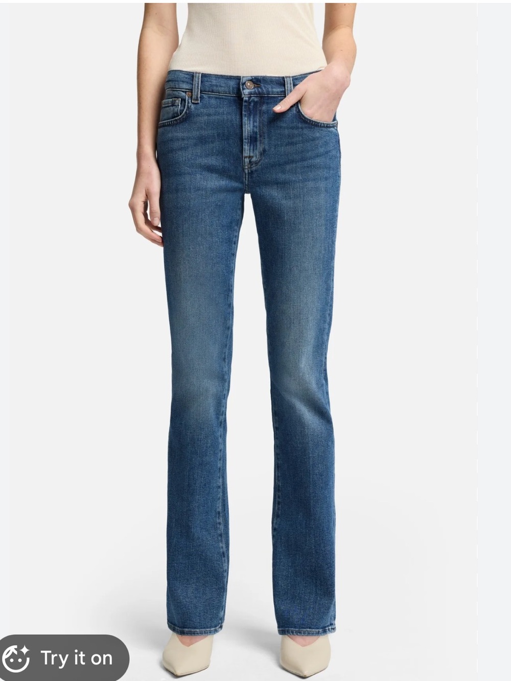 7 For All Mankind Women's original Bootcut Jeans